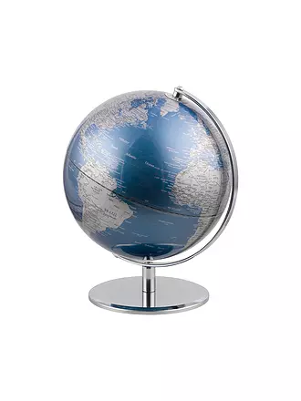 EMFORM |  Tischglobus - Planet 25cm metallic-blau/silber | 